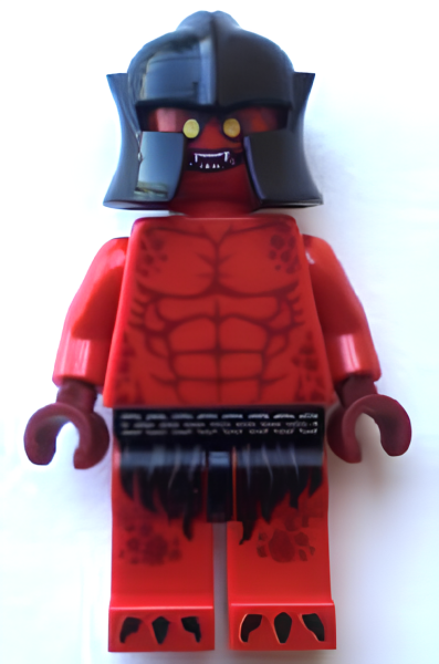 Минифигурка Lego Crust Smasher - Bare Chest, Red Legs nex026 U